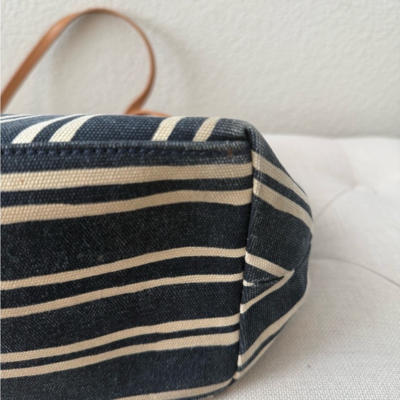 Tory Burch Ella Jacquard Stripe Tote - Picture 10 of 12